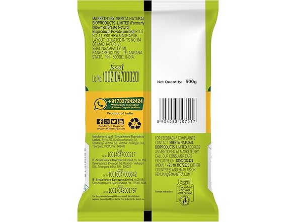 24 Mantra Organic Little Millet 500g