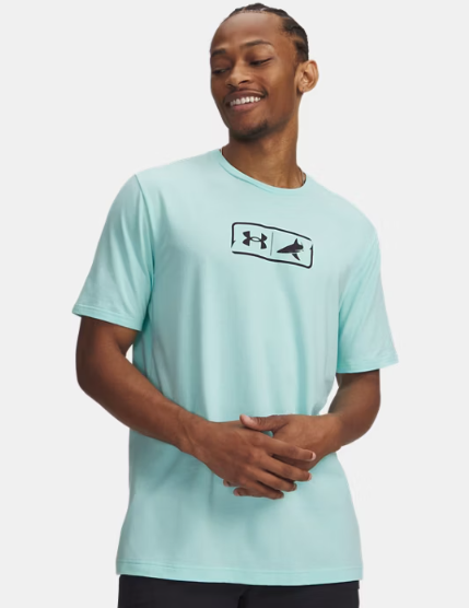 Under Armour BlacktipH Fish Logo T-Shirt - Gallery 4