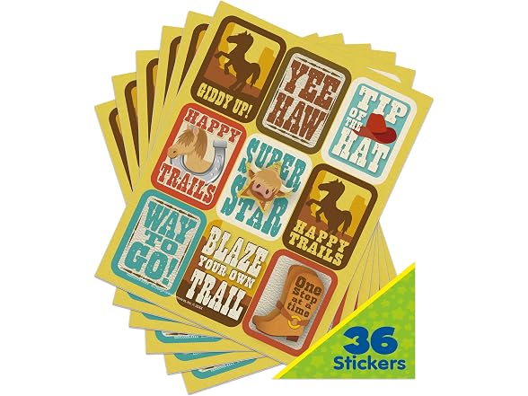 Eureka 650815 Wild Wild Classroom Die-Cut Extra Large Stickers
