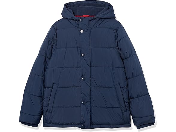 AE Mens Heavyweight Hooded Puffer Coat