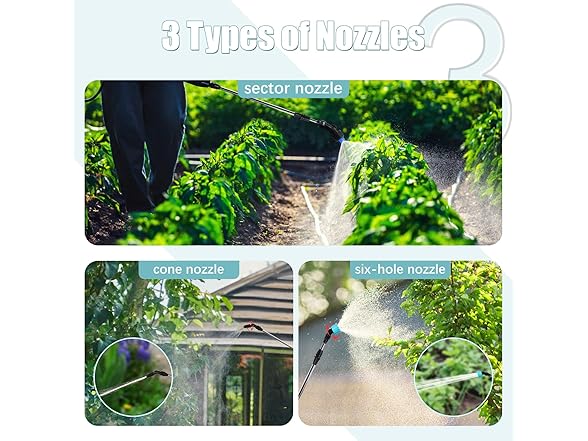 2 Gallon Battery Powered Garden Sprayer
