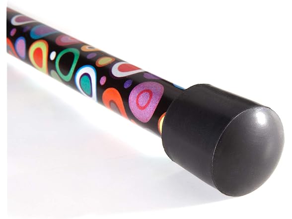 Switch Sticks Folding Cane with Seat 34in Bubbles
