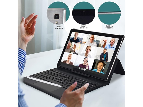 Pyle 10" Android Tablet with Keyboard (Open Box)