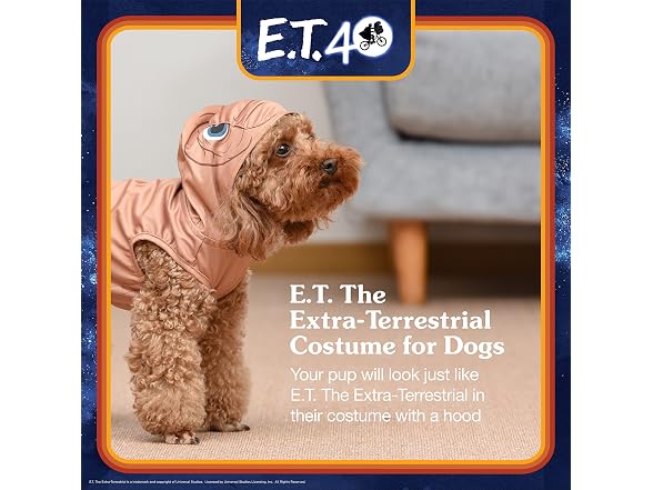 Universal Studios E.T Dog Costume