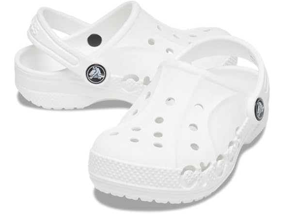 Crocs Baya Kids Clog White
