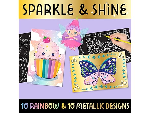 Creativity for Kids Deluxe Scratch Art Kit