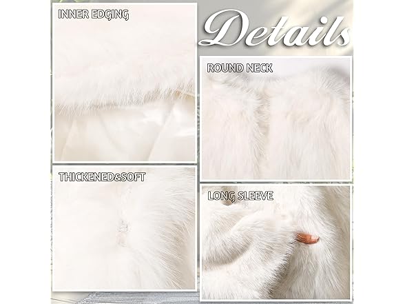 Women’s Faux Fur Coat with Pockets