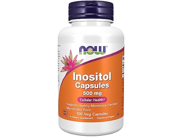 NOW Inositol 500mg, 100ct