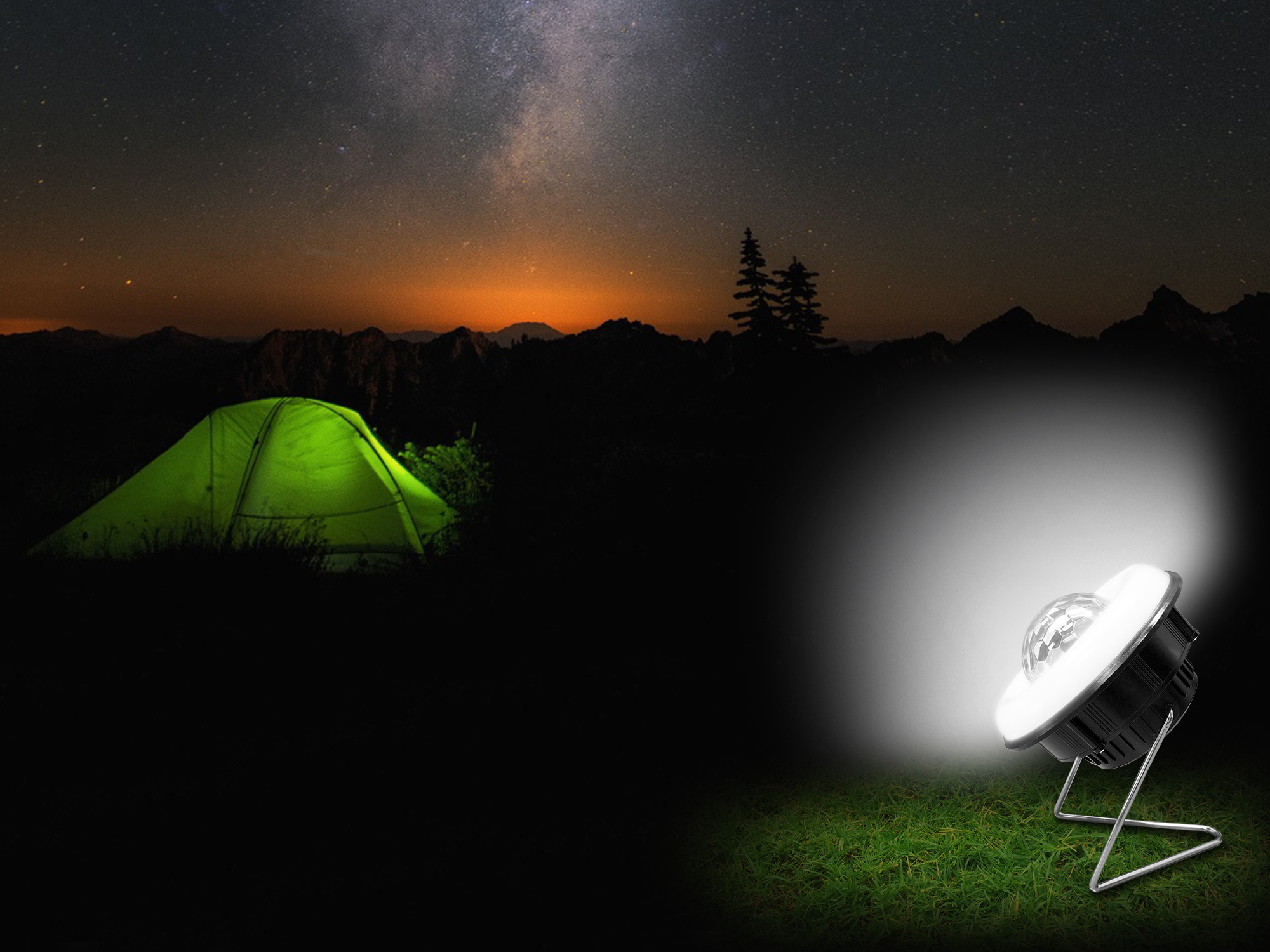 Technical Pro Solar LED Party & Work Light - Gallery 13