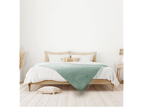 Safdie & Co. Faux Cashmere Throw Blanket