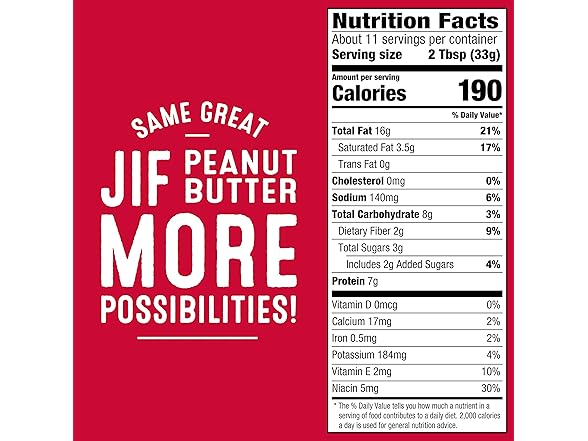 Jif Squeeze Peanut Butter, 13oz
