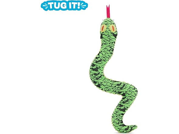 Barkbox Ssssssssteve Dog Toy | Plush Snake
