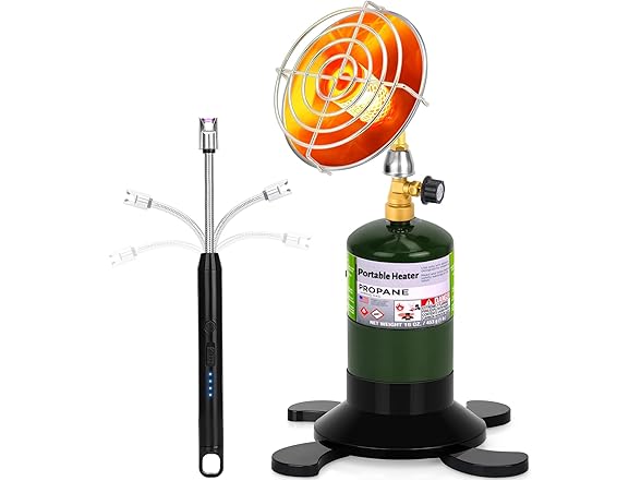 GasCalorix Portable Propane Heater for Camping