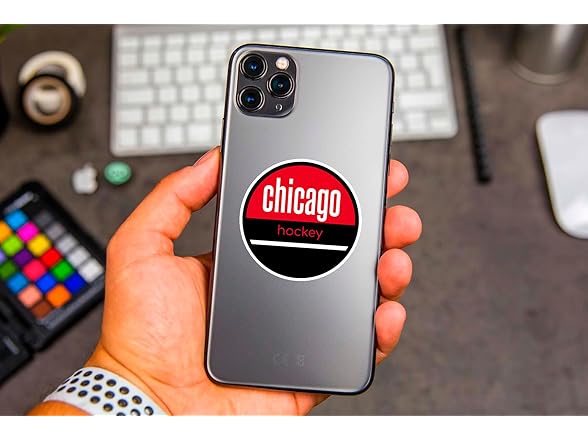 24 PCS Chicago American Blackhawks Hockey Stickers