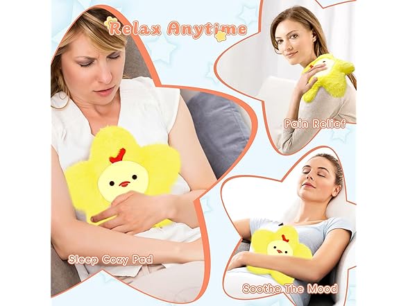 Microwavable Heating Pad for Period Cramps