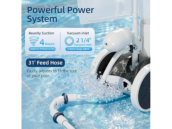 MAKHOON Pool Pressure Side Sweeper