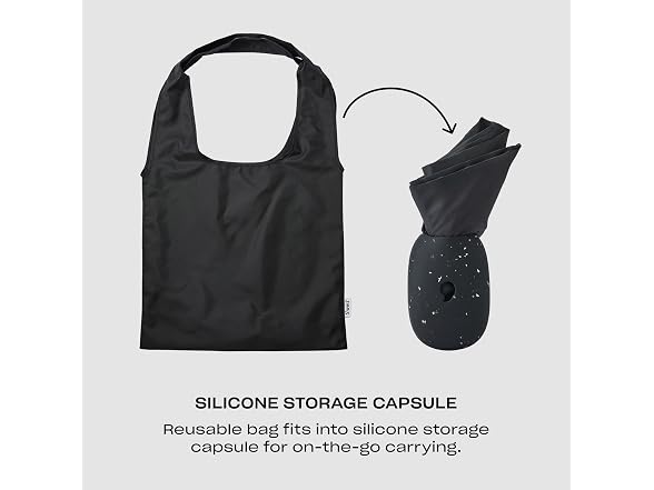 S'well Droplet Tote, Onyx Speckle