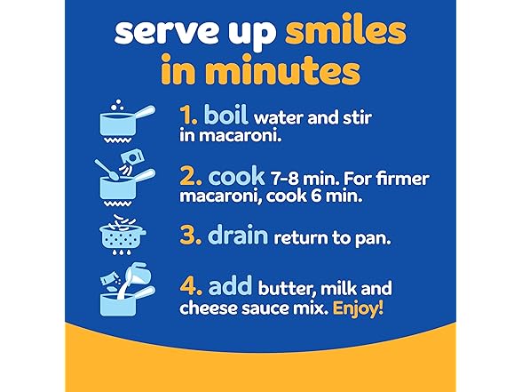 Kraft Mac and Cheese, 4 Pack, for Easy Dinner