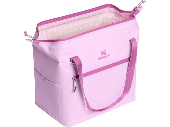Stanley All Day Julienne Max Soft Cooler Bag and Lunch Box, Soft Orchid