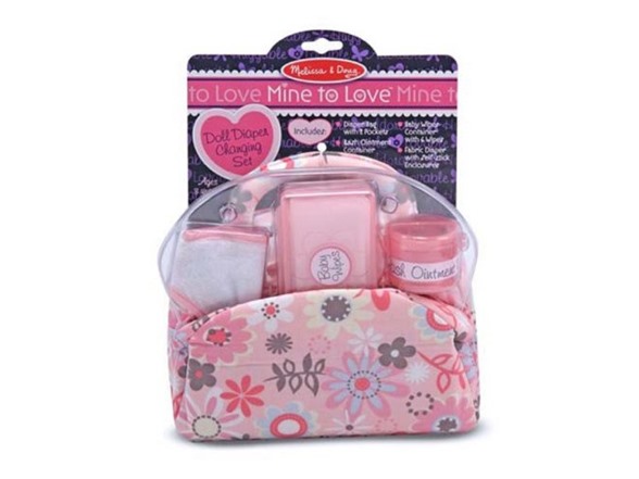 Melissa & Doug Doll Diaper Changing Set