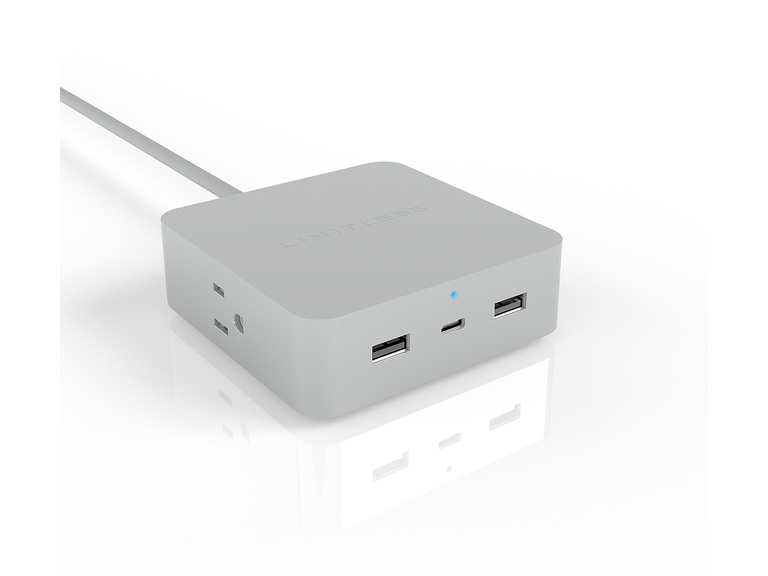 Limitless 5-Device Charger w/ USB Type-C and AC Outlet
