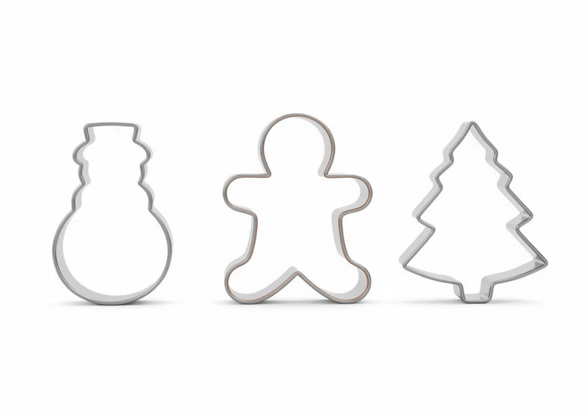 Art+Cook MDS01970 3PC Cookie Cutter Set Orange - Gallery 5