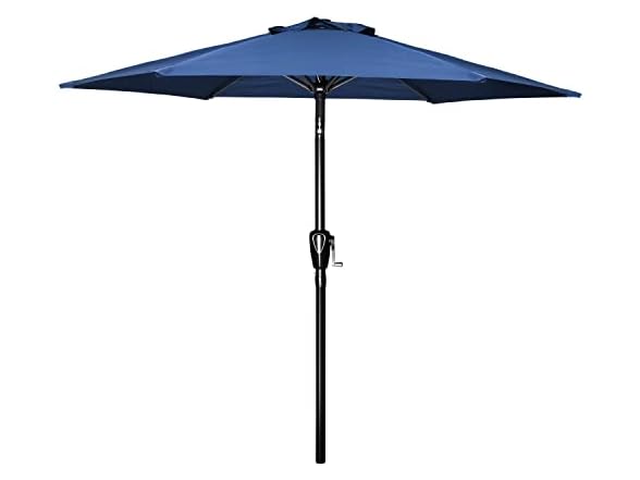 Simple Deluxe 7.5ft Patio Market Yard Umbrella
