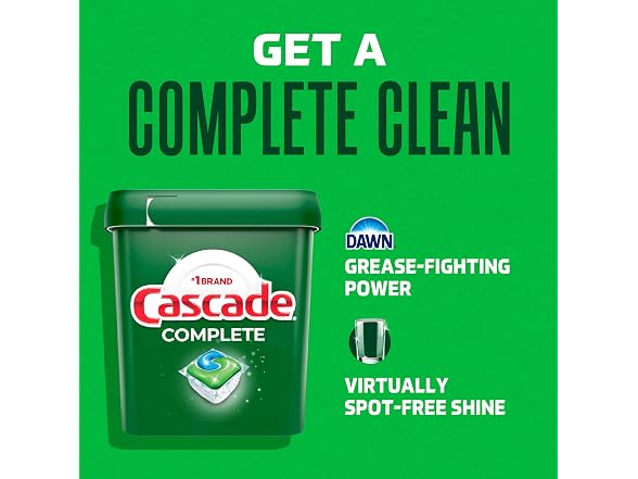 Cascade Complete Dishwasher Pods