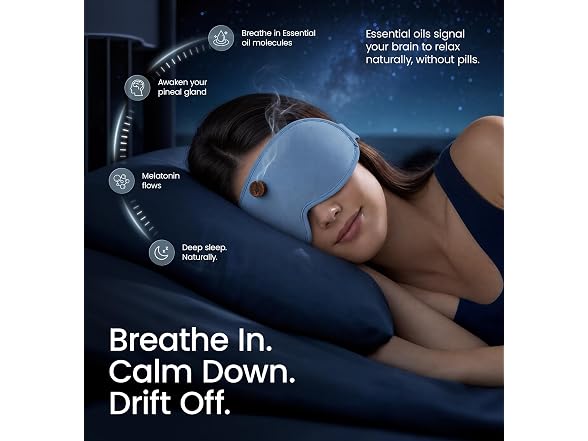 Essential Oils Diffuser Sleep Mask