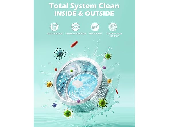 Mamouris Washing Machine Cleaner Tablets