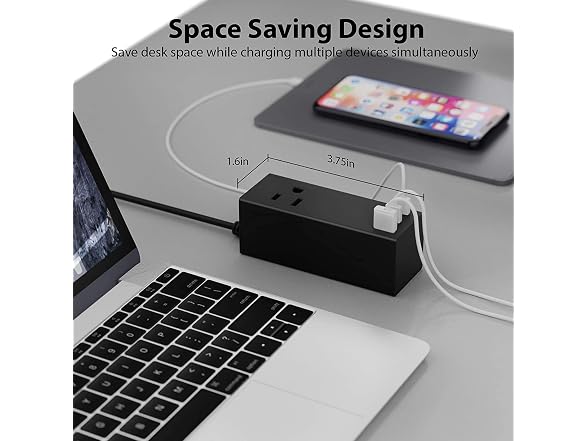 Ceptics 65W 3 Port PD 3.0 Ultra Compact Charger