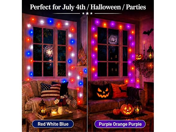 Forlivese 76Ft 200 LED Halloween Lights