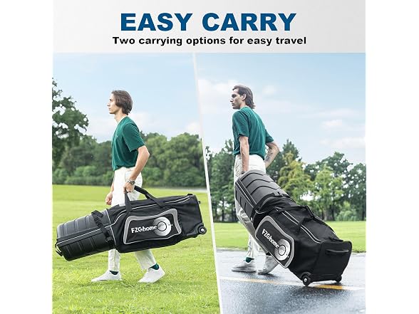 Rimeforge Hard Case Golf Travel Bag
