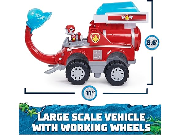 Paw Patrol Paw Patrol Jungle Pups, Marshall Elephant Firetr