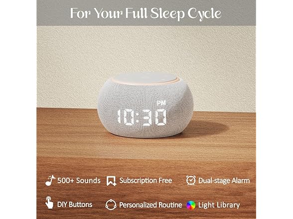 Sound Machine For Sleep Smart White