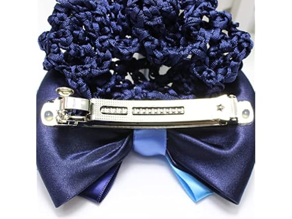 KDDOM Lady Bow Hair Bun Net,Professional