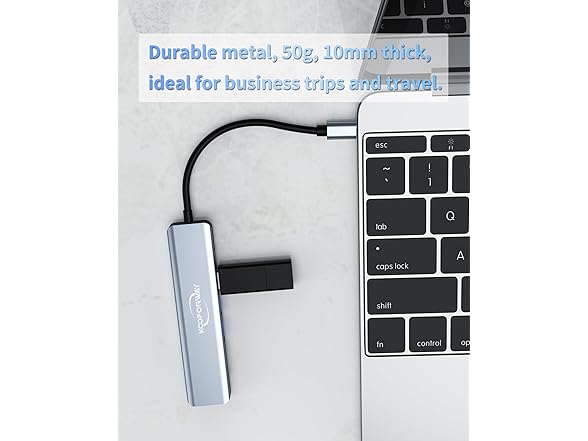 USB C 8in Mini Laptop Docking Station