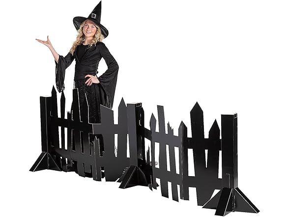 Fun Express Halloween Creepy Fence Stand-Up