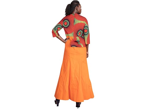 Xiaohuagua Women (XXL) African Dashiki Long Dress
