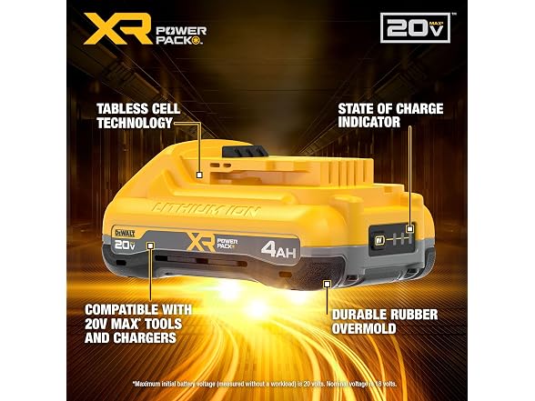 Dewalt DCB2104-2 20V MAX XR POWERPACK Battery