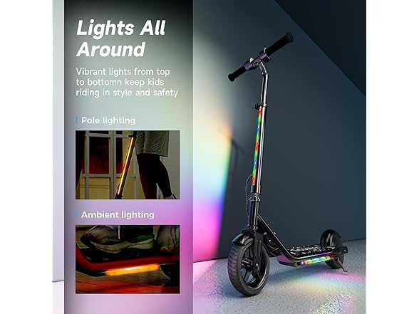 escoone Electric Scooter | 150W Motor | 3/6/10 MPH - Gallery 5