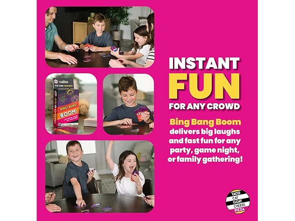 Taco Cat Bing Bang Boom Card Game