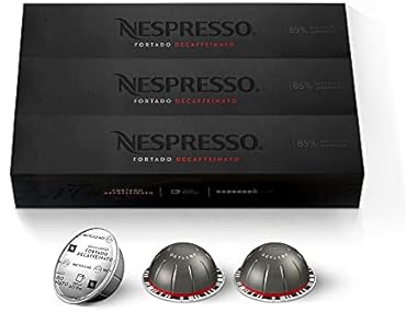 $69.99, Was $89.99, 22% Off! Nespresso Vertuo Fortado Decaffeinato, 60-Count dealfomo