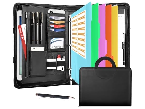 Leathario Portfolio Binder