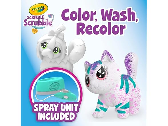 Crayola Scribble Scrubbie Spray Boutique