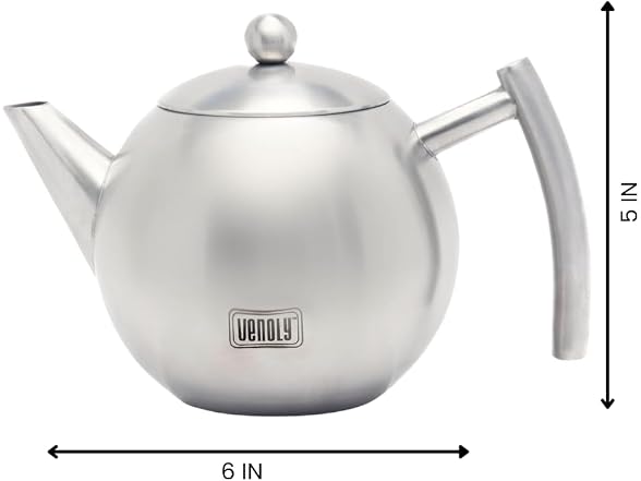 Venoly Stainless Steel Teapot (1L)