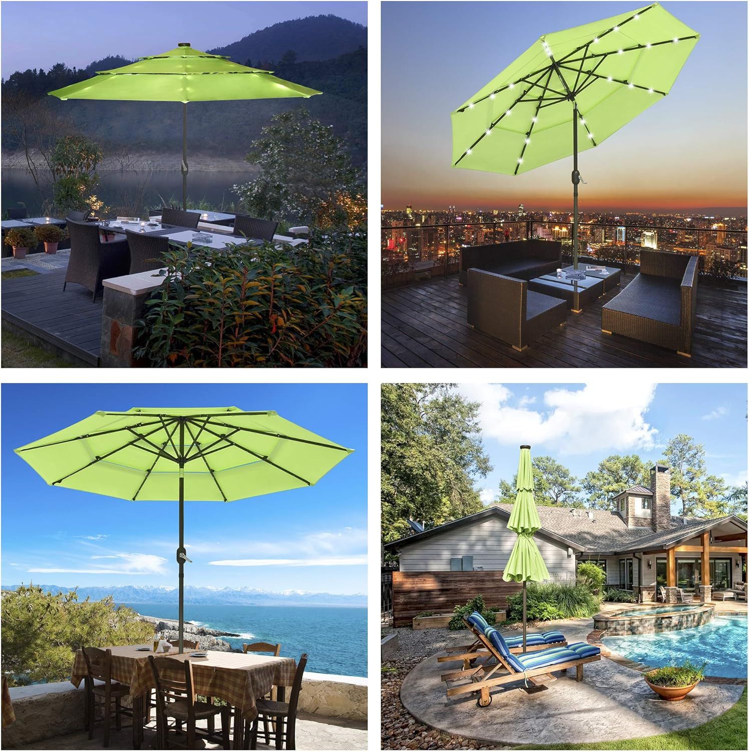 Yescom Umbrella 9 Ft Patio - Gallery 18