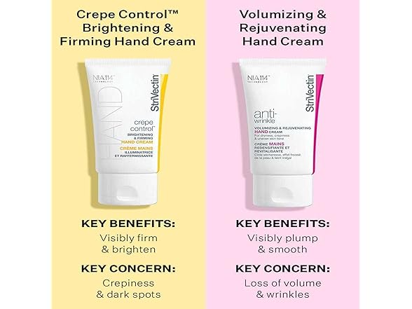StriVectin Crepe Control Brightening & Firming Hand Cream, 2 oz