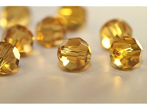 50pcs Adabele Austrian 10mm Faceted Round Crystal Bead