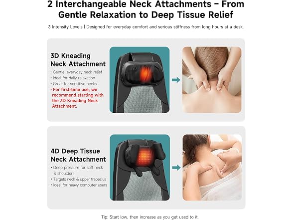 Back Massager for Chair with Heat